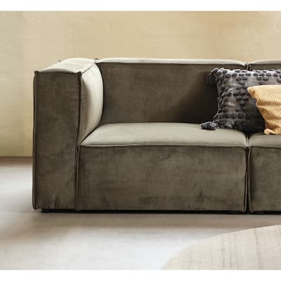 Rye Studio Deep Seat Modular End Chair
