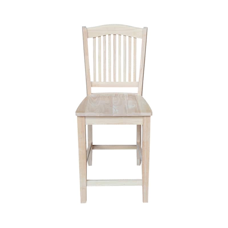Stafford Solid Wood Counter Height stool - 24"