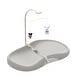 preview thumbnail 1 of 7, Baby Changing Pad Nursery Style Wipe-Clean Contoured Easy to Clean, Non-Slip Design for Changing Tables GRAY
