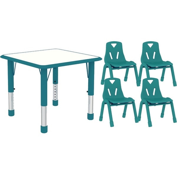 adjustable kids table and chairs