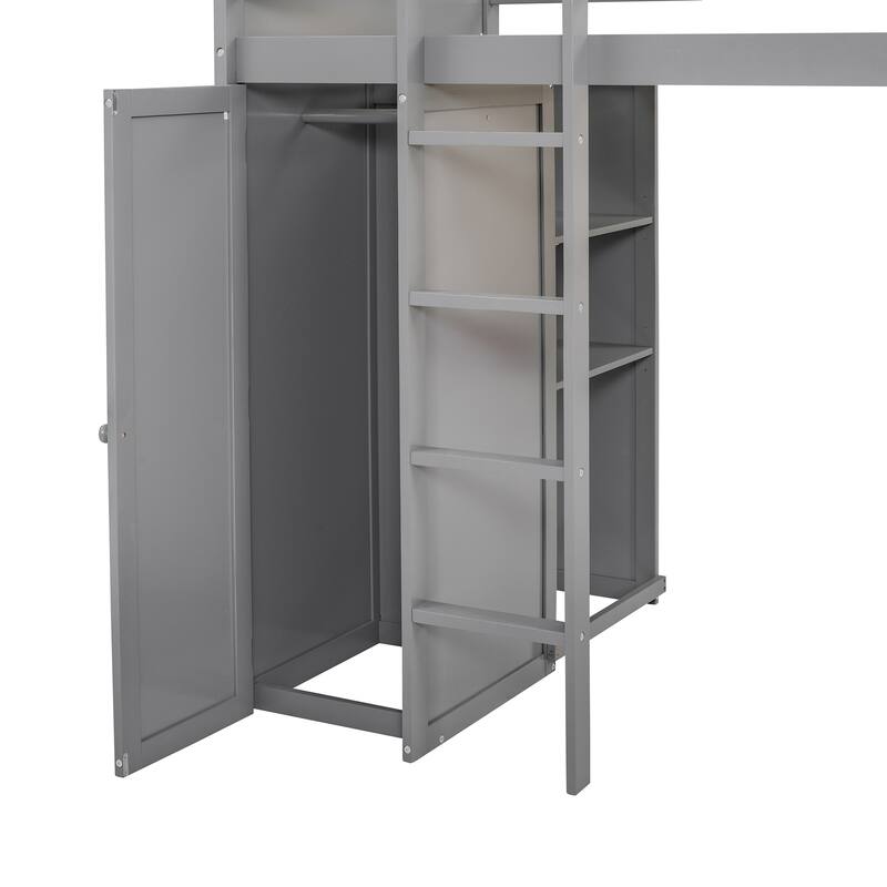 Loft Bed with a Stand-alone bed