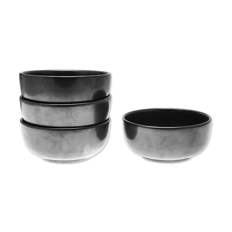 Novica Handmade Subtle Flavor Ceramic Bowls (Set Of 4)