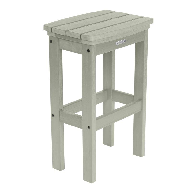 Lehigh Eco-friendly Outdoor Bar Height Stool - Eucalyptus