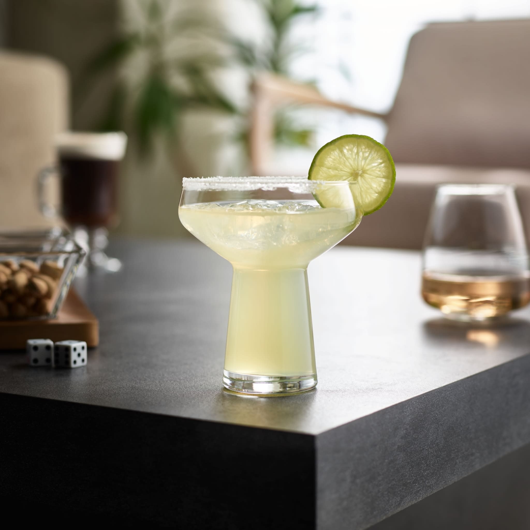 Libbey Large Stemless Margarita Glass, 14-ounce, Set of 4 - Set of 4
