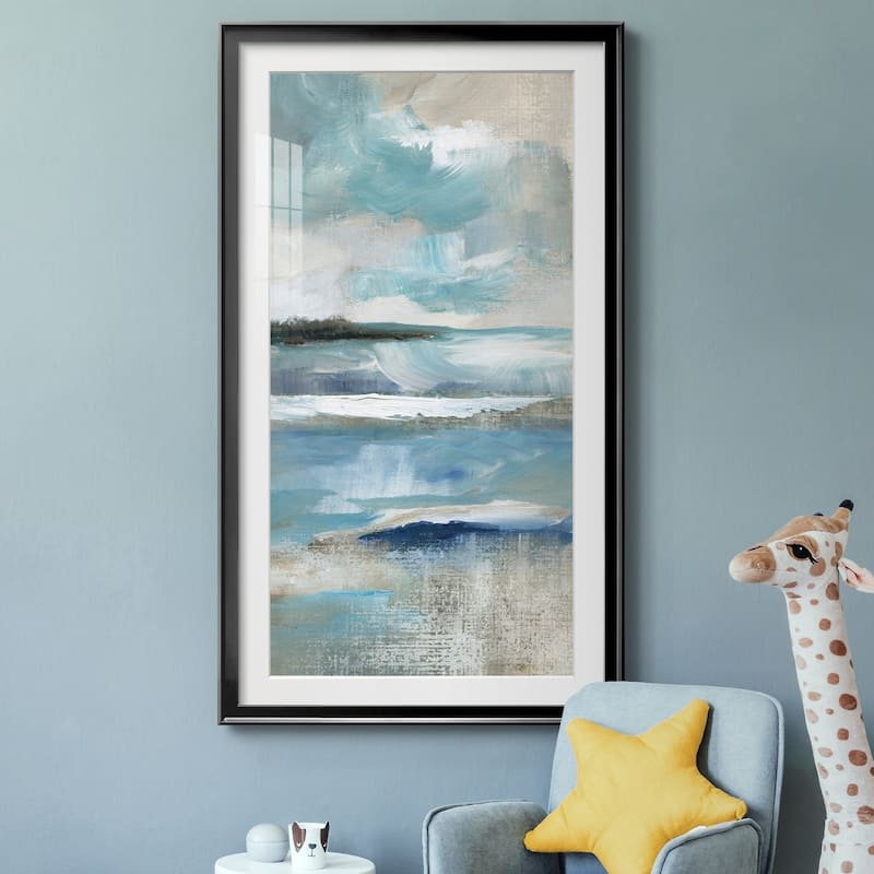 Distant Drama I Premium Framed Print - Ready to Hang