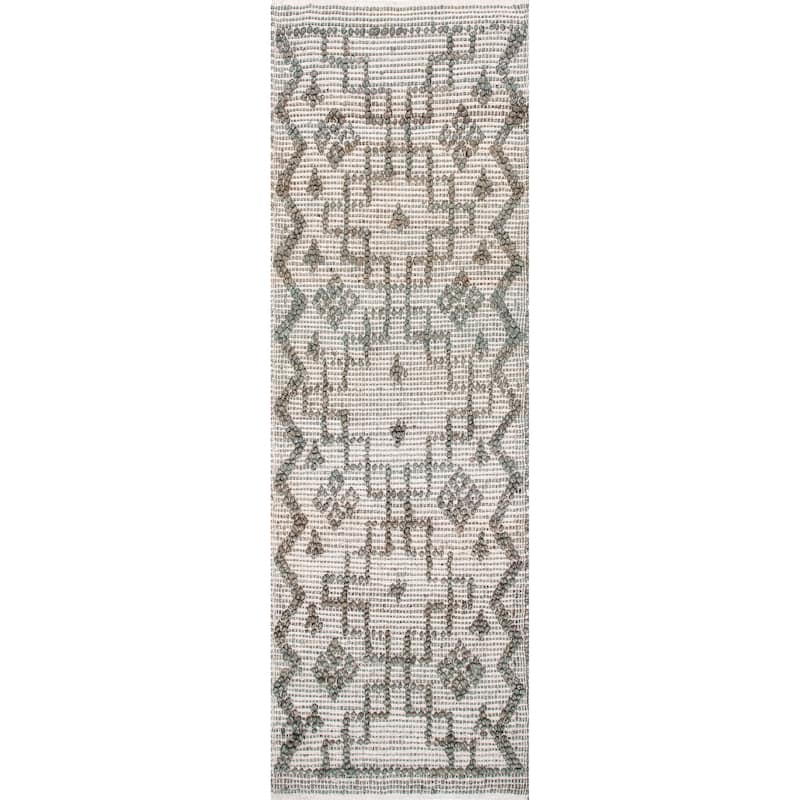 Nuloom Julianne Handmade High-Low Jute Moroccan Area Rug