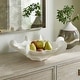 preview thumbnail 2 of 6, Uttermost Coral Mirage White Outdoor Bowl