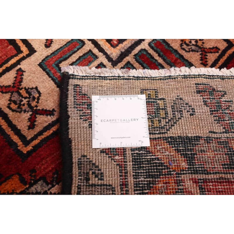 ECARPETGALLERY Hand-knotted Konya Anatolian Red Wool Rug - 3'1 x 14'4
