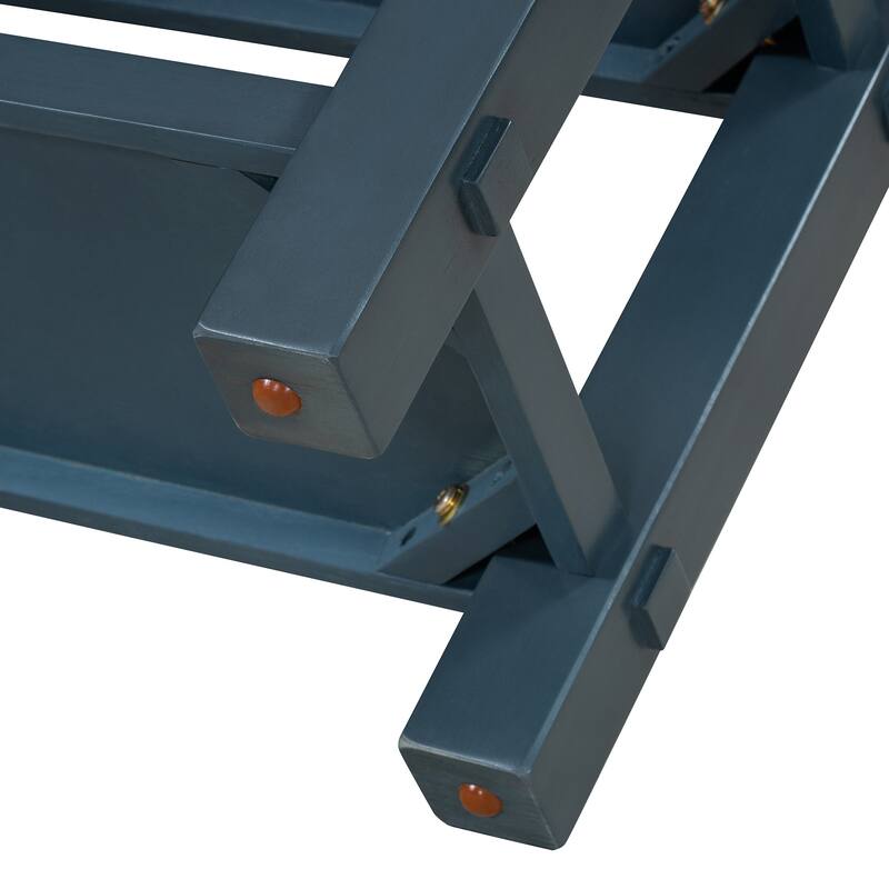 Console Table with Drawer and Two Sturdy Shelves for Entryway, Living Room