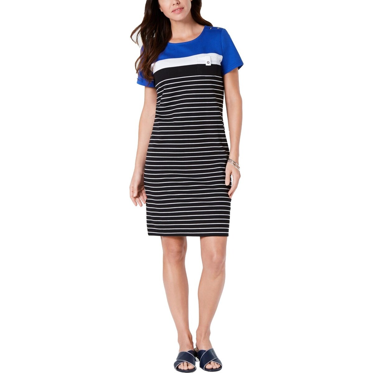 karen scott petite dresses