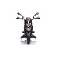 preview thumbnail 6 of 5, Red, Licensed Aprilia Electric Motorcycle, 6V Kids Motorcycle, Training Wheels, LED Lights, Sounds & Music - Red
