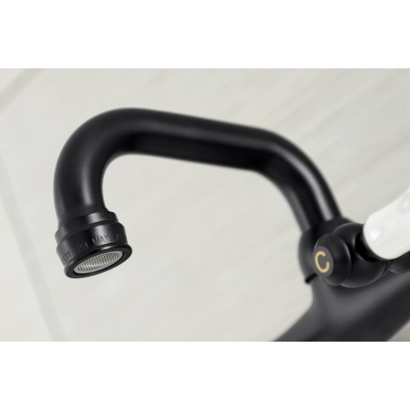 Kingston Brass Two-Handle Wall Mount Bar Faucet