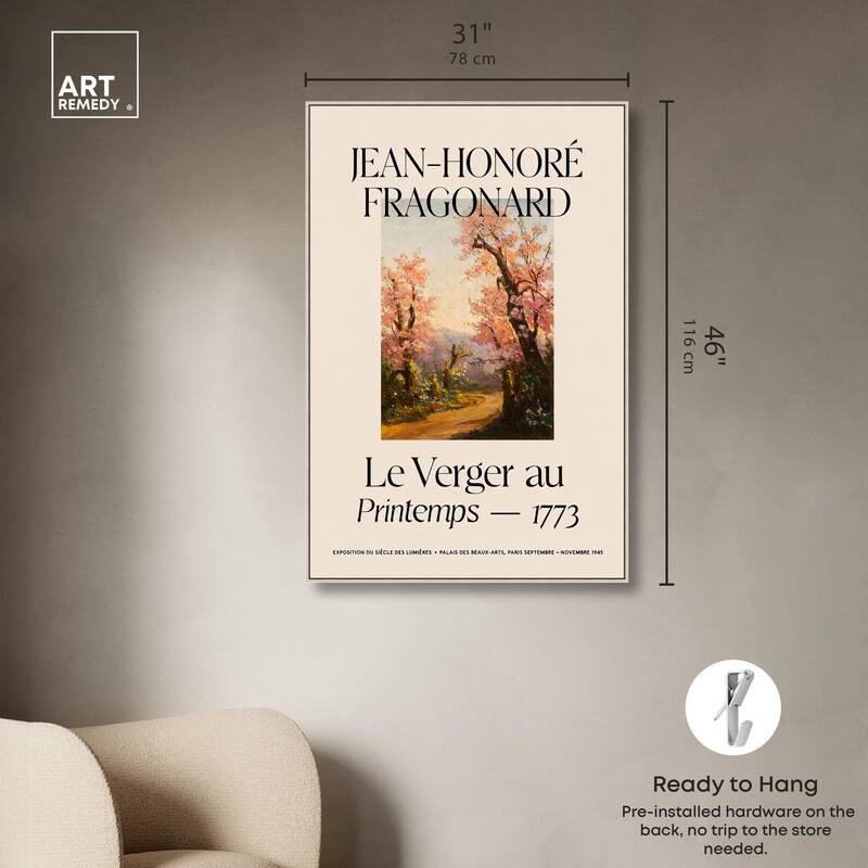 Springtime in Art Canvas by Art Remedy