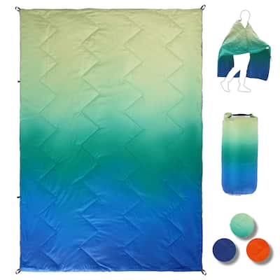 Outdoor Lightweight Puffy Camping Blanket