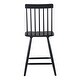 preview thumbnail 4 of 7, Bury Counter Chair (Set of 2) Black - N/A