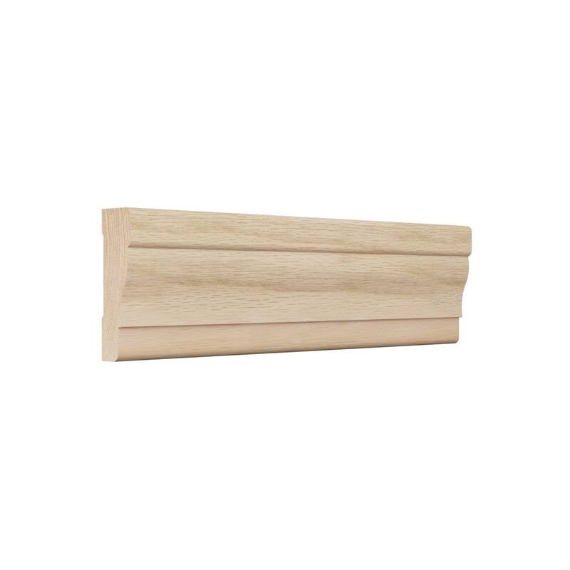 WM356: 11/16-in D x 2-1/4-in W x 96-in L Americraft Solid Hardwood Stain Grade Colonial Casing Moulding