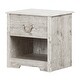 preview thumbnail 2 of 15, South Shore Navali 1-Drawer Nightstand