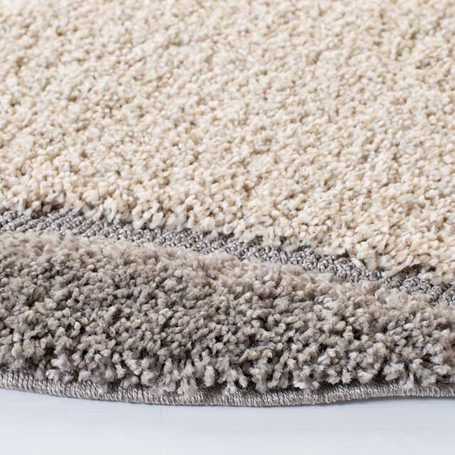 SAFAVIEH Florida Shag Jayati Abstract 1.2-inch Thick Rug
