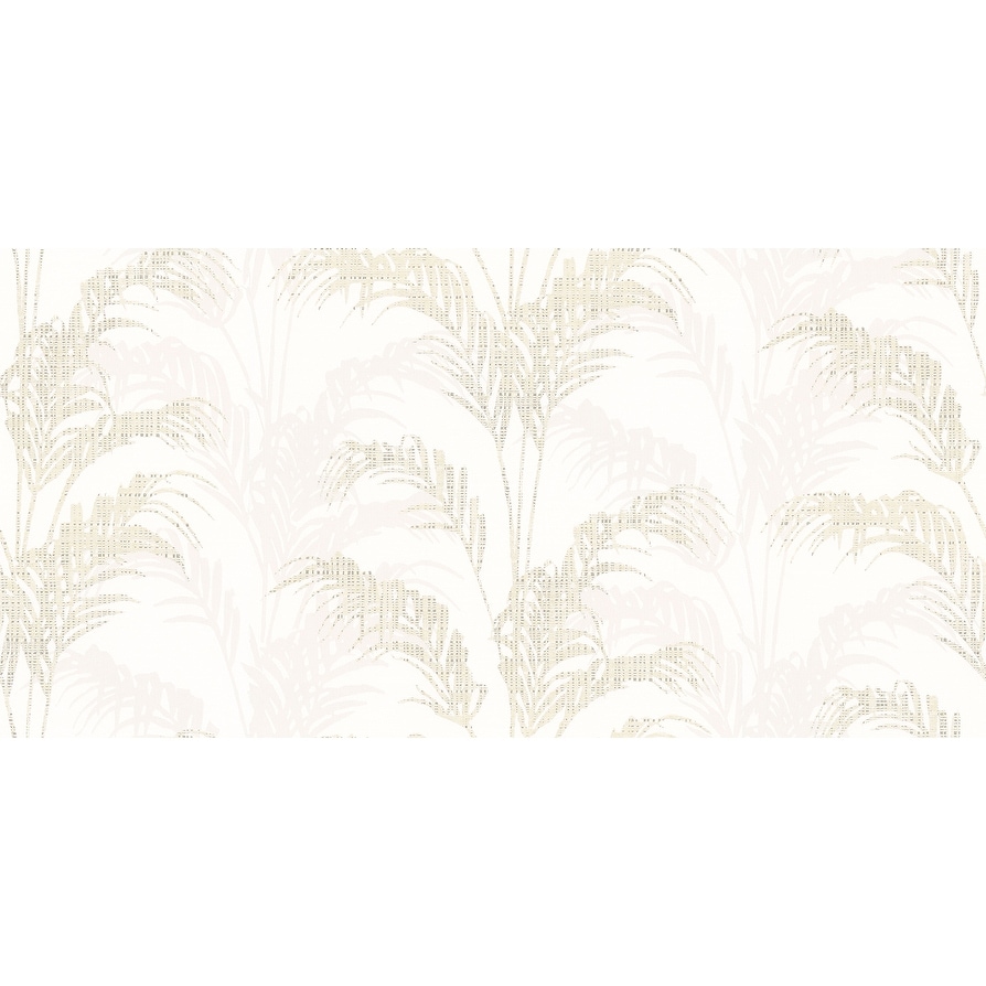 Advantage Rattan Ivory Palm Wallpaper