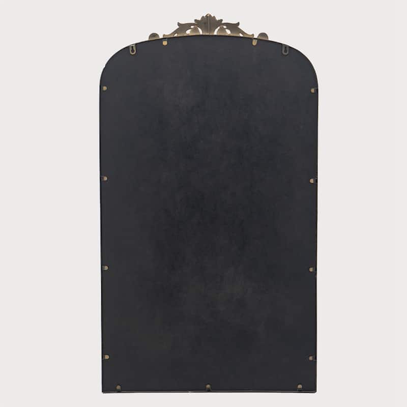 24" x 42" Arch Mirror Baroque Inspired Wall Decor