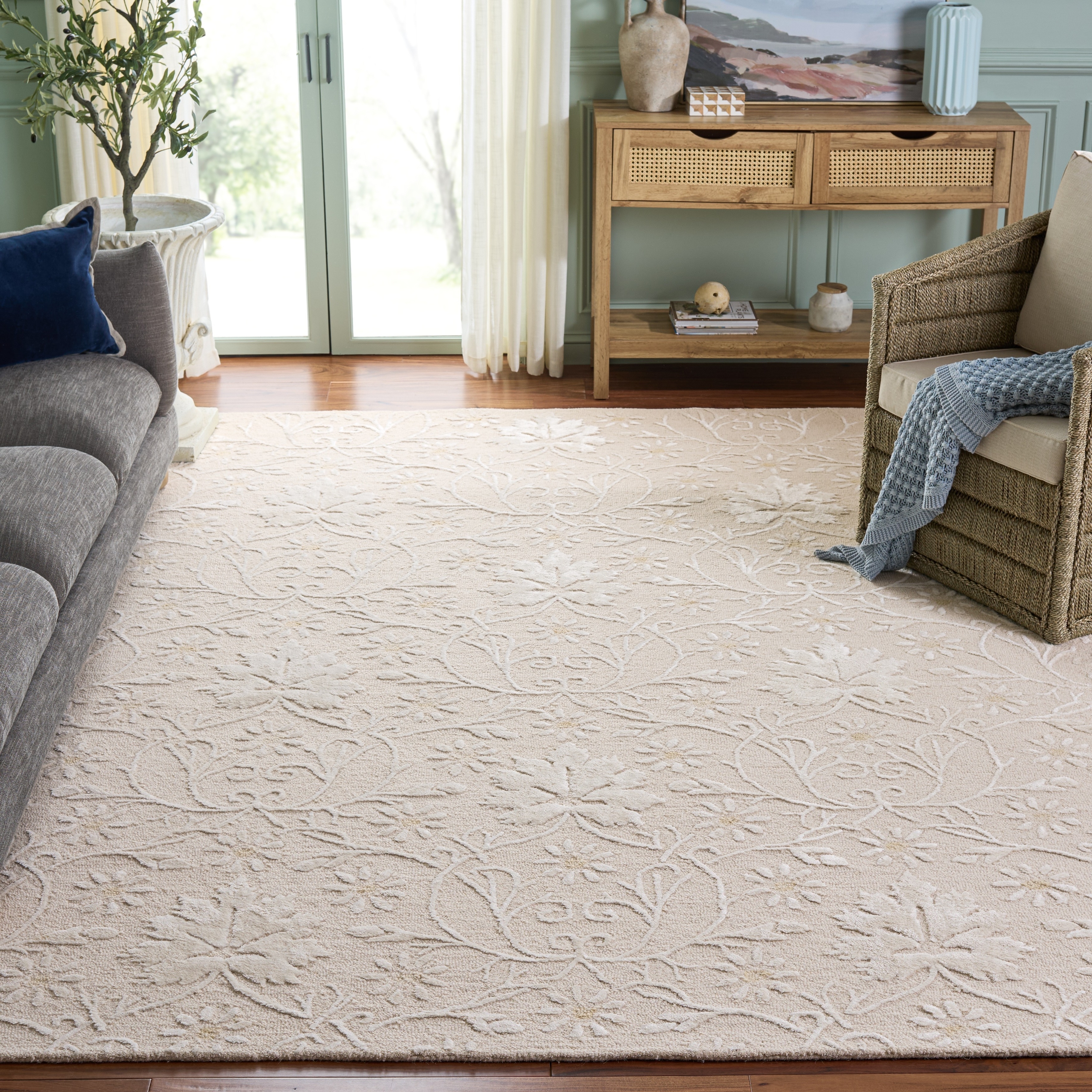 SAFAVIEH Handmade Marquee Diloram Rug - Overstock - 43179552