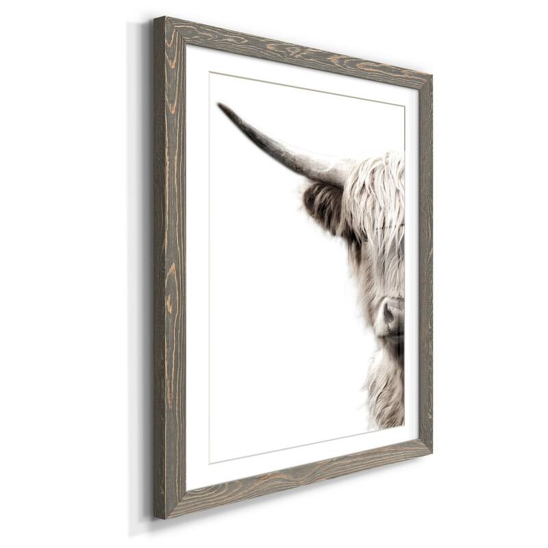Highland Cattle-Premium Framed Print - Ready to Hang