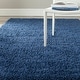 preview thumbnail 1 of 5, Martha Stewart by SAFAVIEH Handmade Guri Shag Rug 5' x 8' - Ink - Rectangle