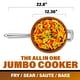 preview thumbnail 5 of 5, Gotham Steel 5.5 QT Nonstick Jumbo Cooker with Glass Lid