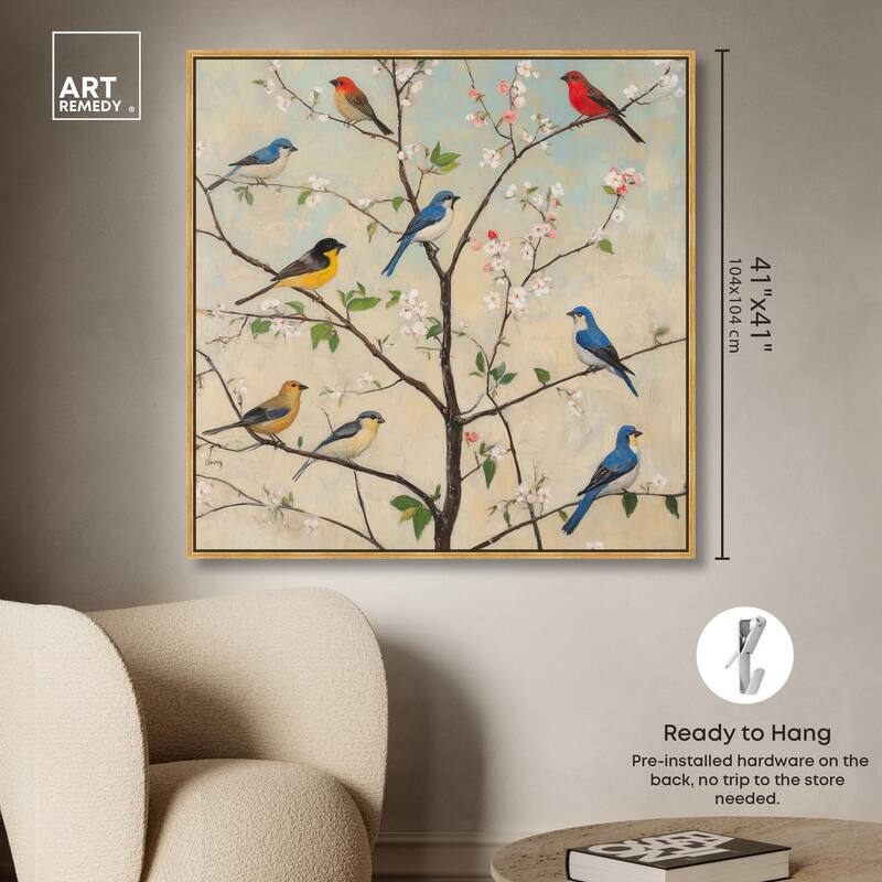 Arboreal Aria I Canvas by Art Remedy