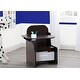 preview thumbnail 14 of 19, MySize Chair Desk with Storage Bin - Greenguard Gold Certified Brown