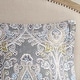 preview thumbnail 6 of 12, Harbor House Hallie 6-piece Grey Damask Pattern Cotton Comforter Set
