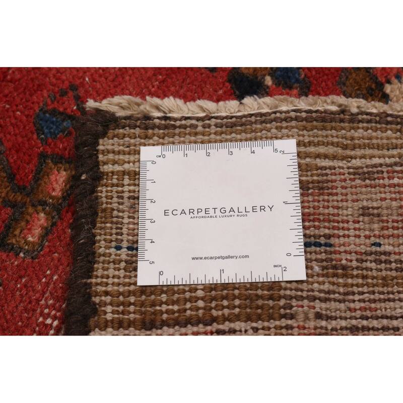 ECARPETGALLERY Hand-knotted Konya Anatolian Red Wool Rug - 3'2 x 11'0