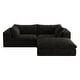 preview thumbnail 125 of 147, Modular Sectional Sofa Corduroy Upholstered Sleeper Sofa Convertible Cloud Accent Couch Deep Seat Chaise Lounge, DIY Combination