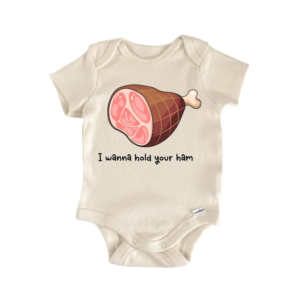 Hold Your Ham Best Friends Bff Bestie Valentine's Day - Baby Boy Girl Bodysuit