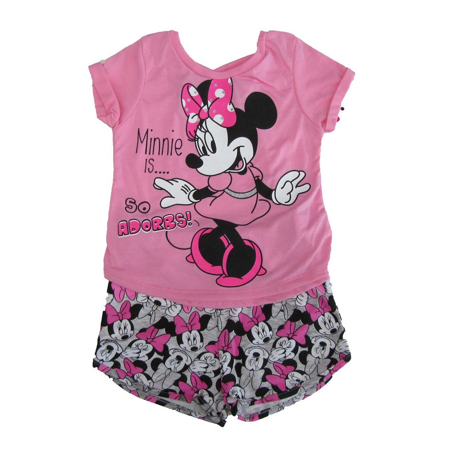 girls minnie mouse shorts