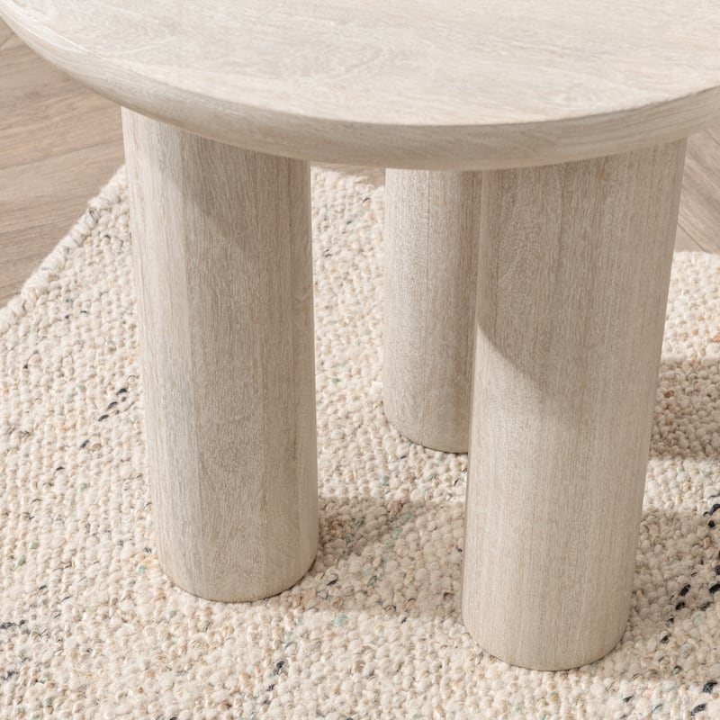 Beau Mango Wood End Table by Kosas Home