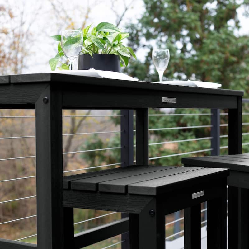 HIGHWOOD Monroe Modern Counter-Height Dining Balcony Set