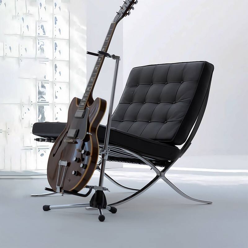 Mid-century Foldable Lounge Chair - Black