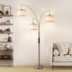 preview thumbnail 41 of 47, 80" Tree Floor Lamp with Remote Control and Dimmable 3 Color Tempetures nickel
