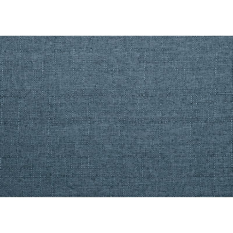 Fabric Upholstered Accent Chair with Antique Gray Frame