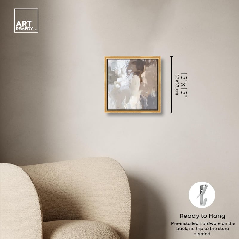 Faded Textured I Canvas by Art Remedy