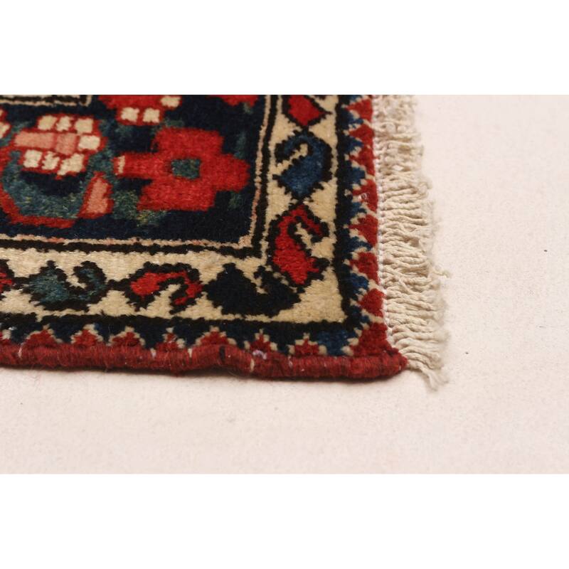 ECARPETGALLERY Hand-knotted Kayseri Vintage Red Wool Rug - 4'6 x 7'7