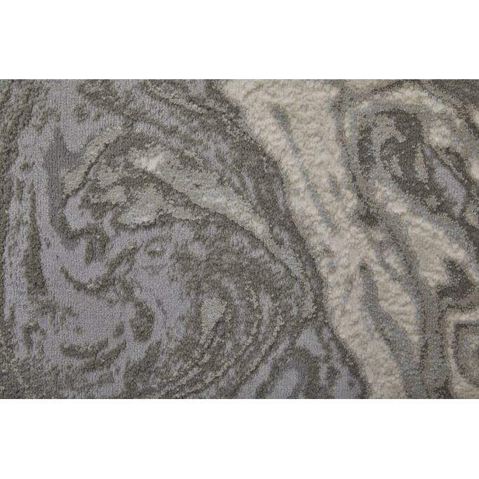 Tiga Abstract Stain Resistant Area Rug By HomeRoots - 2' x 3'
