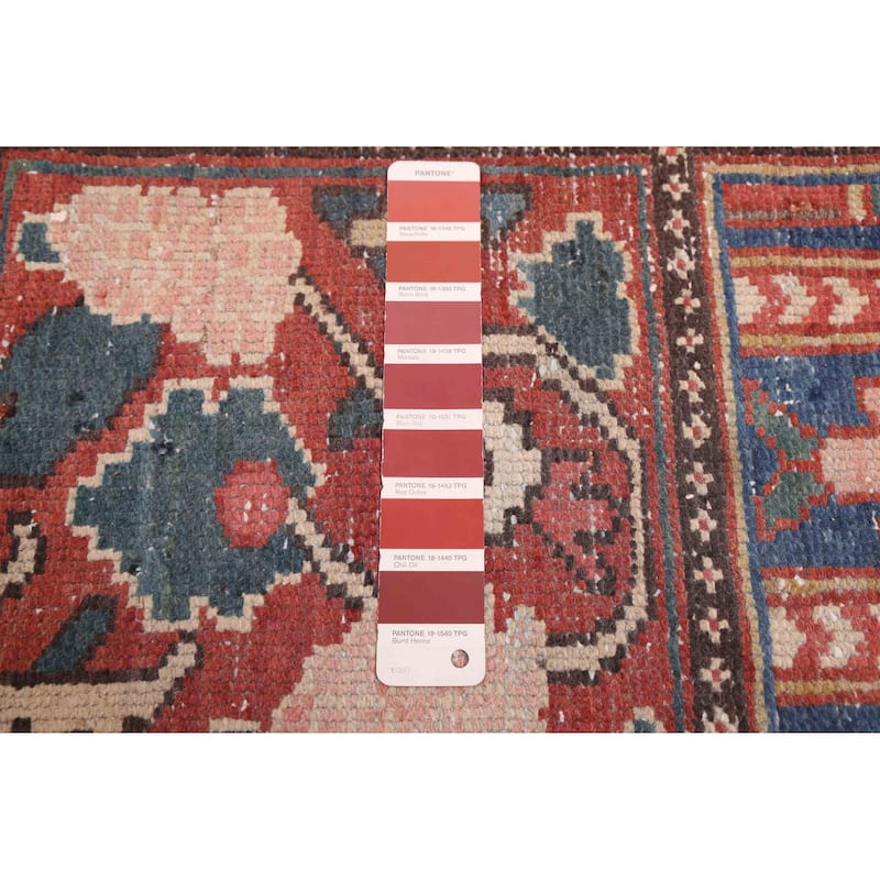 ECARPETGALLERY Hand-knotted Kayseri Vintage Red Wool Rug - 6'1 x 10'2