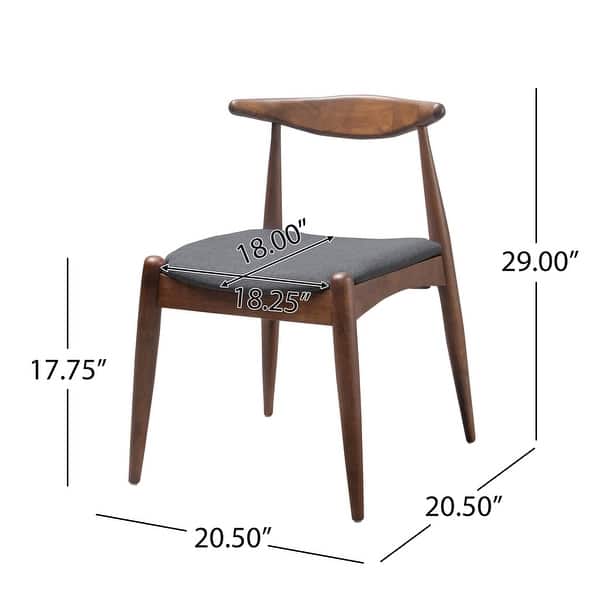 dimension image slide 1 of 5, Francie Mid-century 5-piece Dining Set by Christopher Knight Home