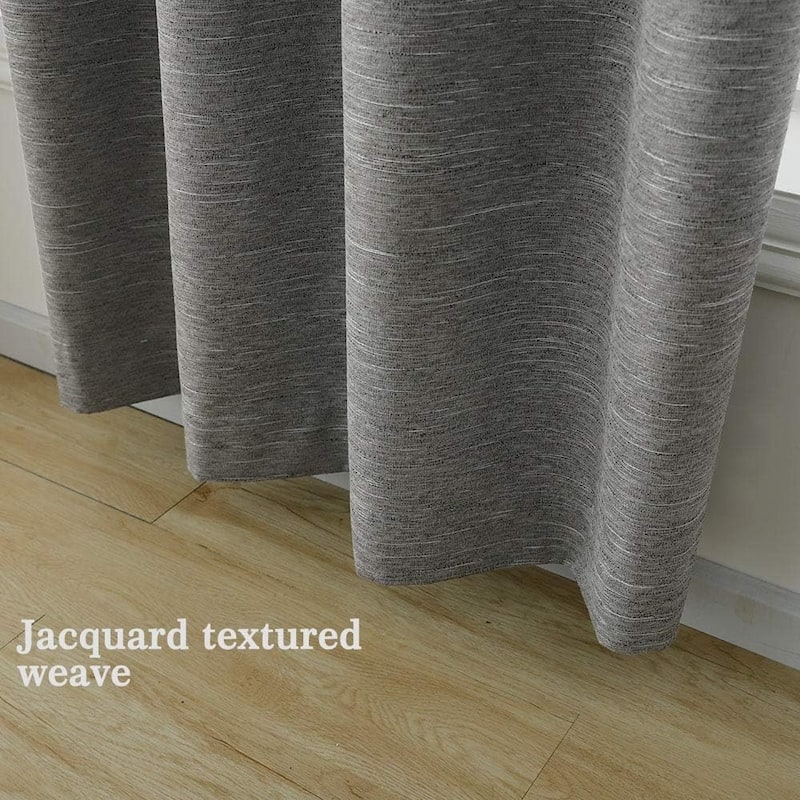 Slinding Glass Door Curtains, Blackout Extra Wide Patio Curtain Drapes Polyester Belmar Grommet Panel