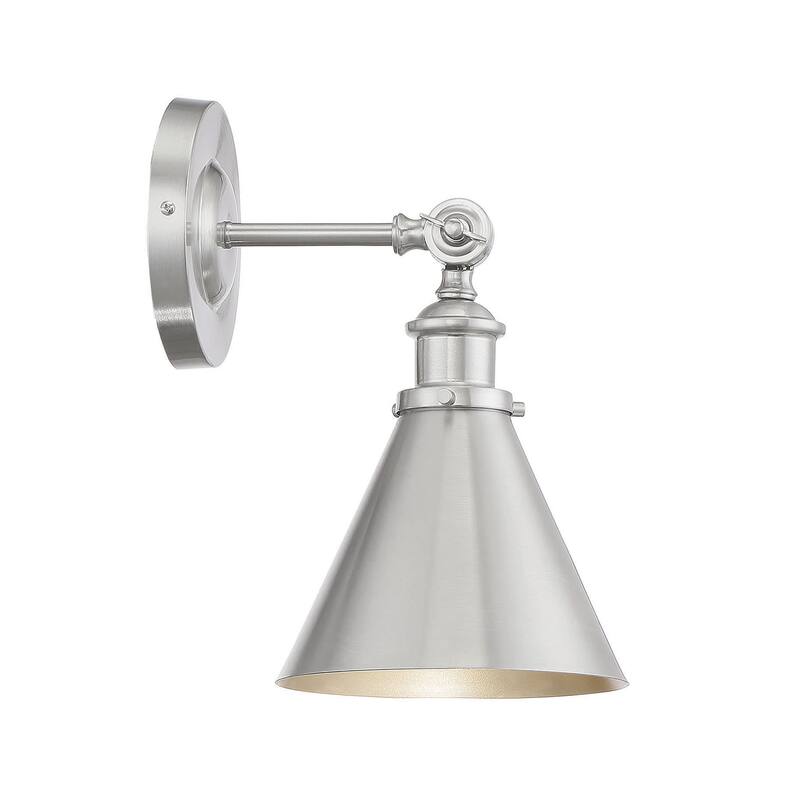 Savoy House Glenn Single Light 12" Tall Wall Sconce with a Metal Shade