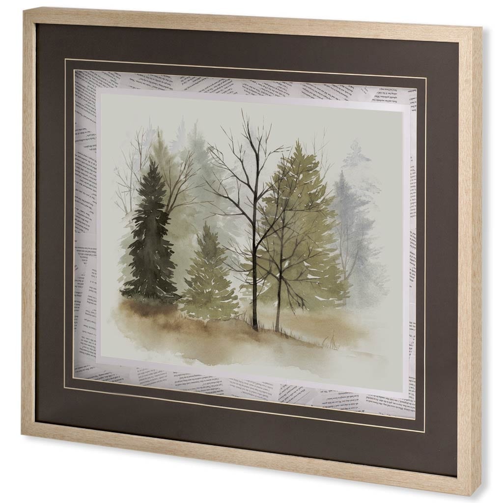 In the Mist I by Grace Popp a Framed Art Print Matted under Glass