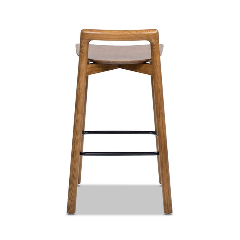Sven 26.5" Minimalist Low Back Counter Stool