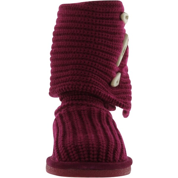 bear paw knit boots